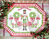 Traditional Tidings Bamboo Mat