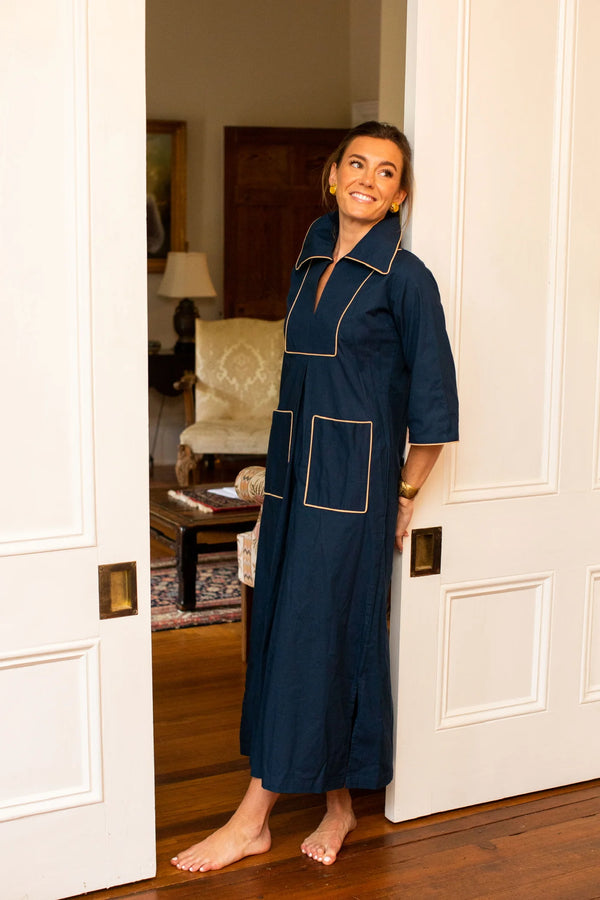 House of MBR Cassidy Long in Black & Camel