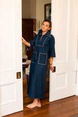 House of MBR Cassidy Long in Black & Camel