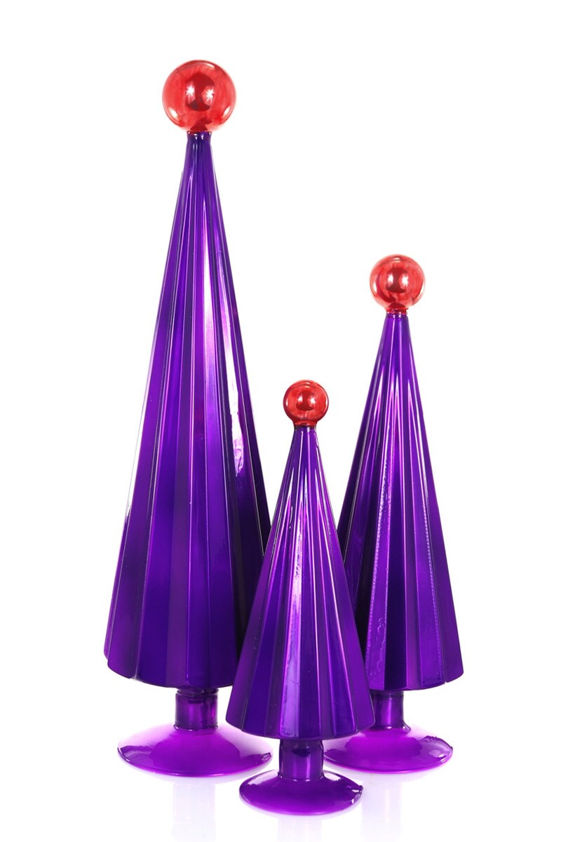 Pleated Tree in Violet Rose (Three Size Options)