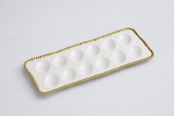 Pampa Bay Rectangular Deviled Egg Tray