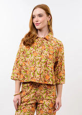 Peach Rose Swing Jacket