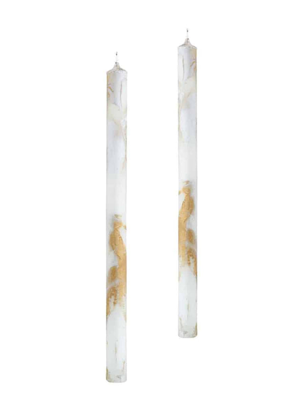 Candela Taper Candles - Set of 2 - Three Color Options