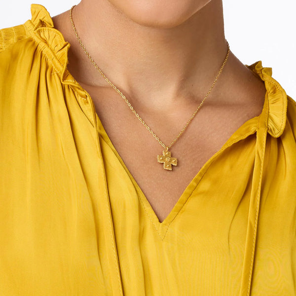 Julie Vos Canterbury Delicate Necklace in Gold