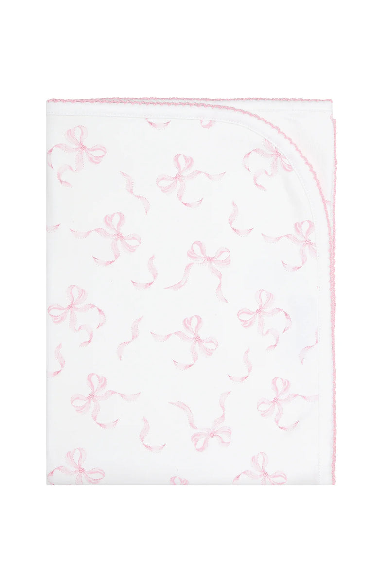 Nellapima Charming Bows Print Blanket