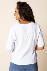 Shadow Stripe Cindy Tee