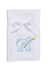 3 Martha's Applique Burp Cloth (Multiple Style Options)