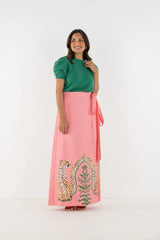 Audrey Skirt in Cabana Cat