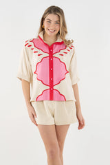 Bonny Top in Pink Palace