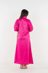 Emily McCarthy Poppy Maxi in Holland Pink