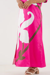 Emily McCarthy Poppy Maxi in Holland Pink