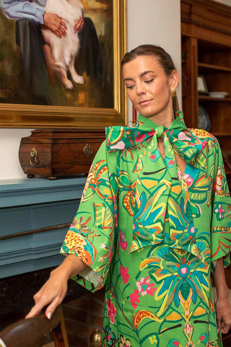 House of MBR Bird and Tassel Darling Dress
