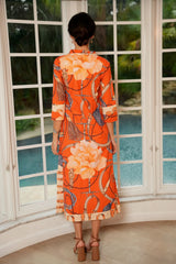 Darviny Kaftan in Kentucky Saffron