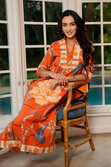 Darviny Kaftan in Kentucky Saffron