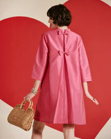 Frances Valentine Diplomat Mini Dress in Pink