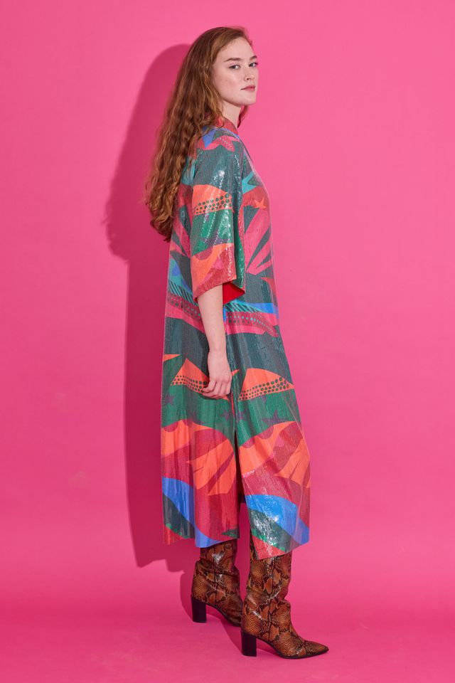 Alden Adair Jerry Dress in Tropical Jingle