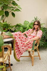Brooks Avenue Georgia Dress in Rosewood