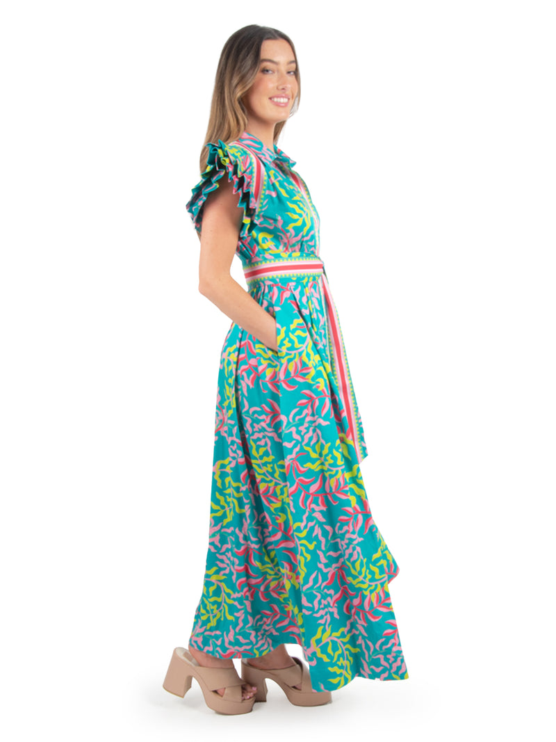 Emily McCarthy Anderson Maxi Dress in Floret