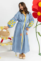 TELA Mercantile Picnic Plaid Dress