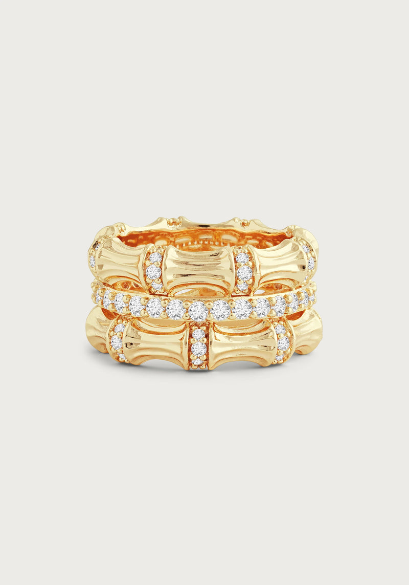 Bamboo Stack Ring - Anabel Aram