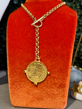 Knotty Bling Moneta Necklace