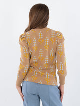 Emily McCarthy Julia Sweater in Bluebonnet