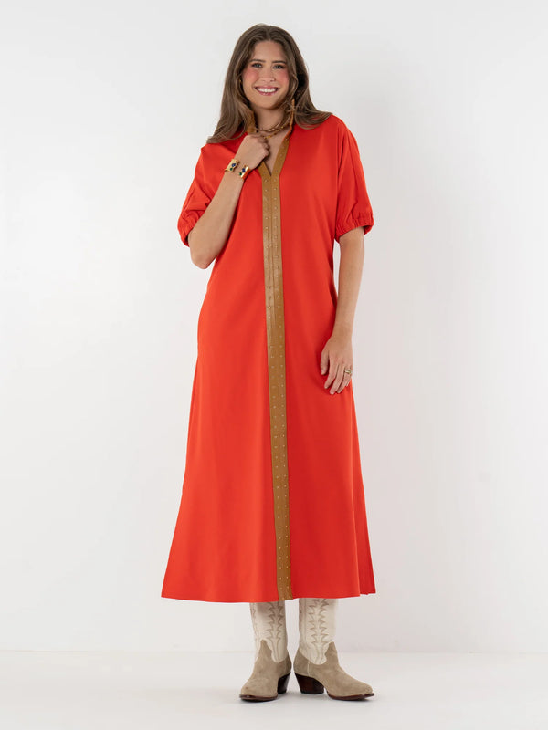 Emily McCarthy Poppy Maxi in Valiant Poppy