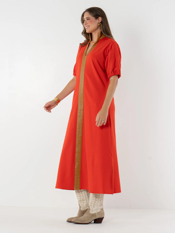 Emily McCarthy Poppy Maxi in Valiant Poppy