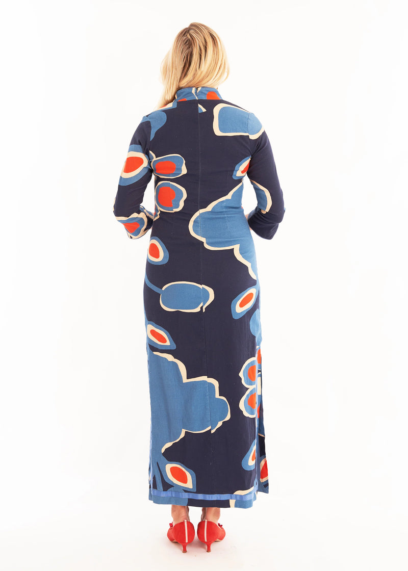 Rollins Dress in Serendipity Ocean Fog
