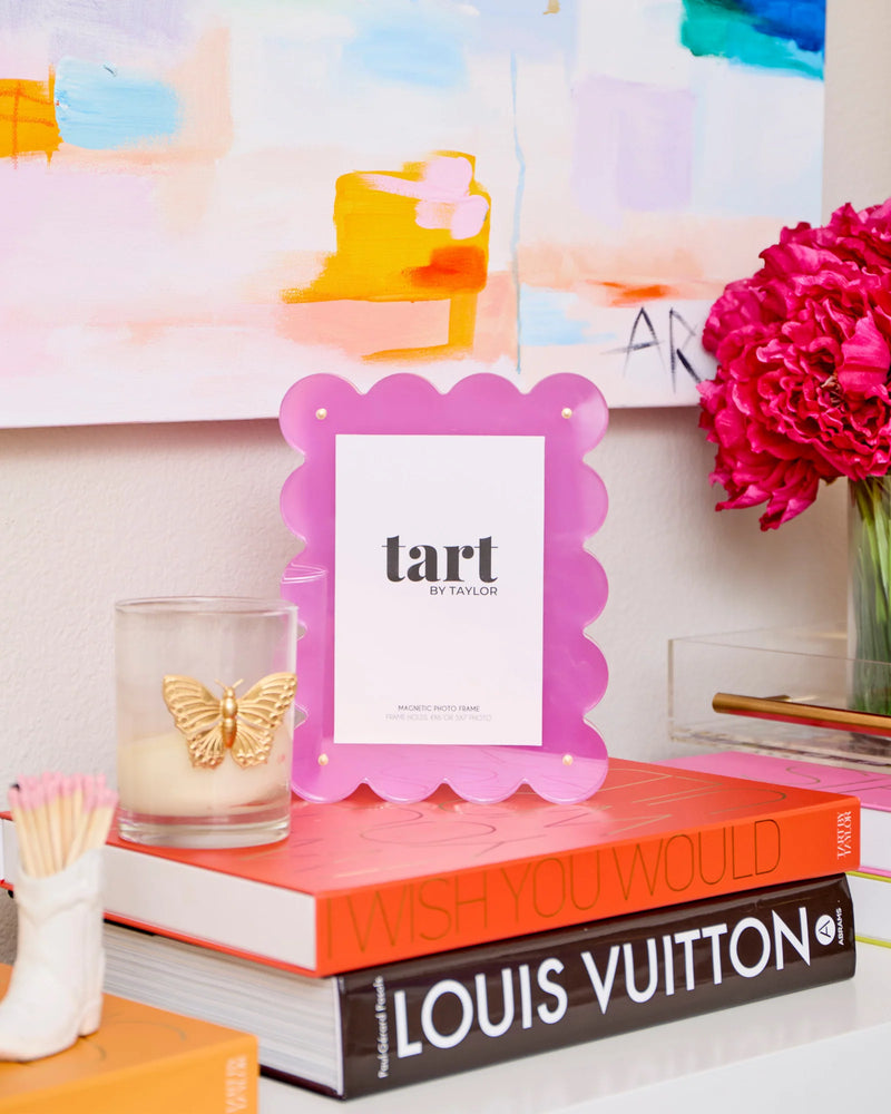 Tart by Taylor - Acrylic Photo Frame (Choose Color!)