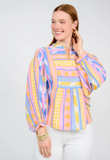 Candy Striped Popover in Multi Color