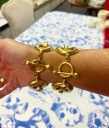 Oval Link Toggle Bracelet (Two Sizes!)