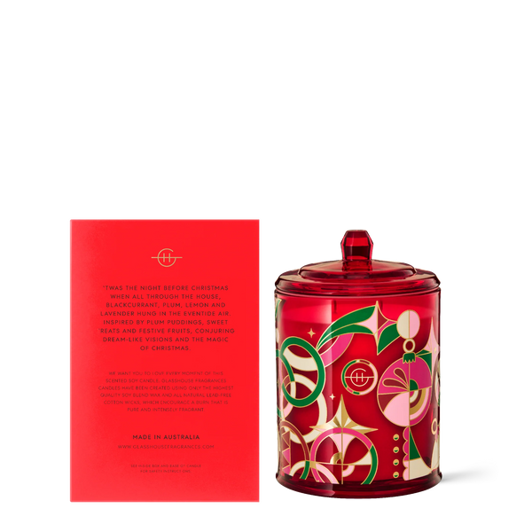 Glasshouse Fragrances 13.4oz Night Before Christmas Candle