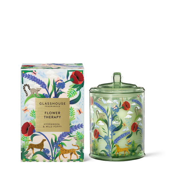 Glasshouse Fragrances Flower Therapy 13.4oz Candle