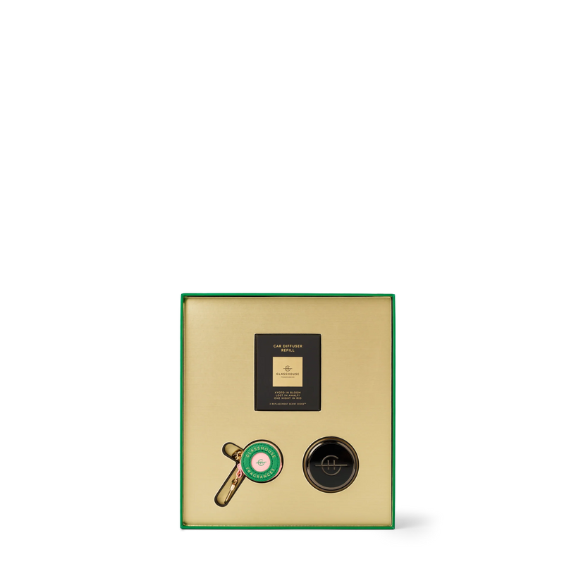 Glasshouse Fragrances Car Diffuser Set