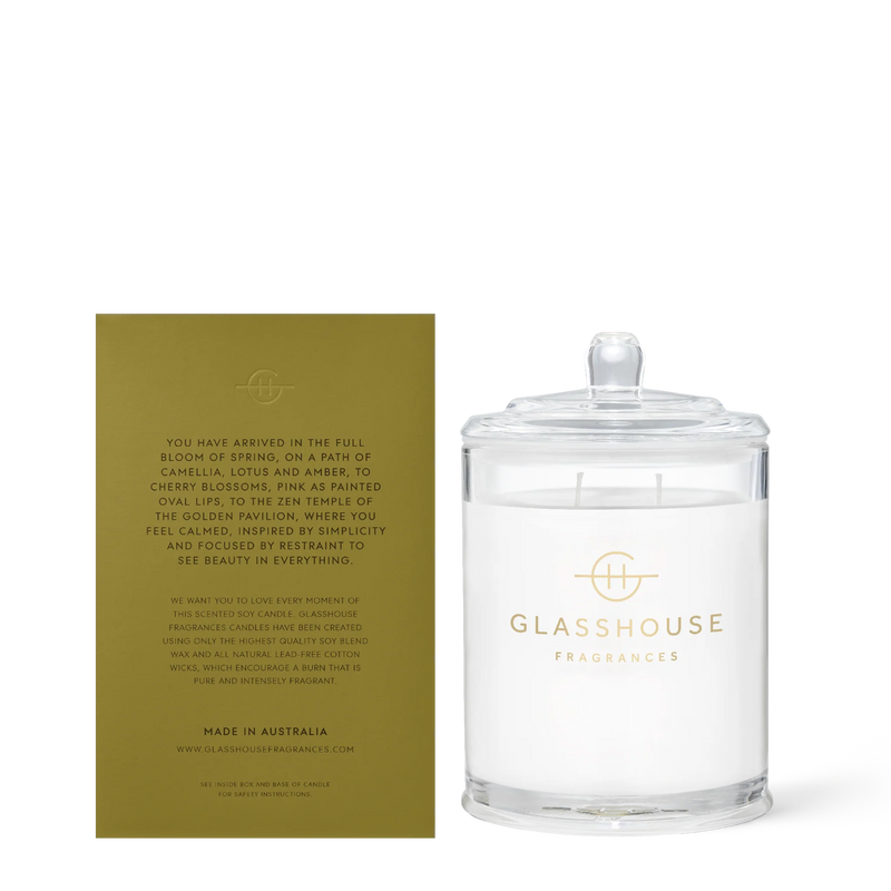Glasshouse Fragrances 13.4oz Candle (Multiple Scent Choices!)