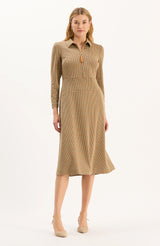 Tyler Boe Ella Knit Dress in Houndstooth
