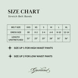 Garland Stretch Raffia Belt Band in Light Natural