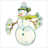 Acrylic Holiday Ornament (Multiple Style Options)