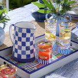 Mackenzie-Childs Go Fish Highball Glass (Set of 2)