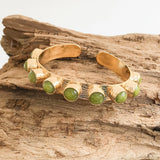 Gemstone Studded Cuff