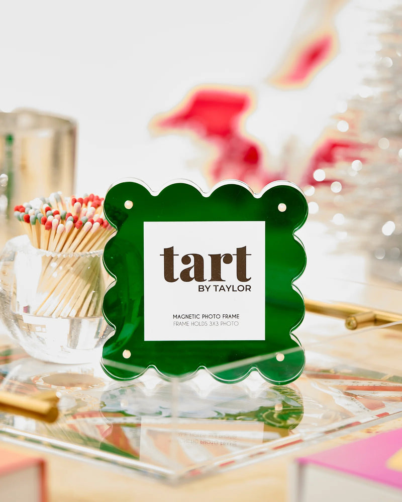 Holiday Mini Acrylic Picture Frame - Three Color Options