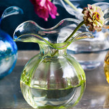 Vietri Hibiscus Bud Vase (Multiple Color Options)