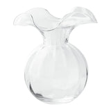 Vietri Hibiscus Glass Medium Fluted Vase (Multiple Color Choices)