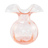 Vietri Hibiscus Glass Medium Fluted Vase (Multiple Color Choices)