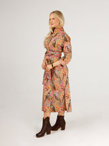 Grace Dress in Wildwood Wing