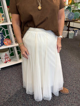 Nettie Skirt in Cream