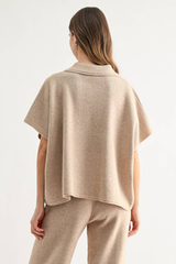 Oatmeal Dolman Sleeve Sweater
