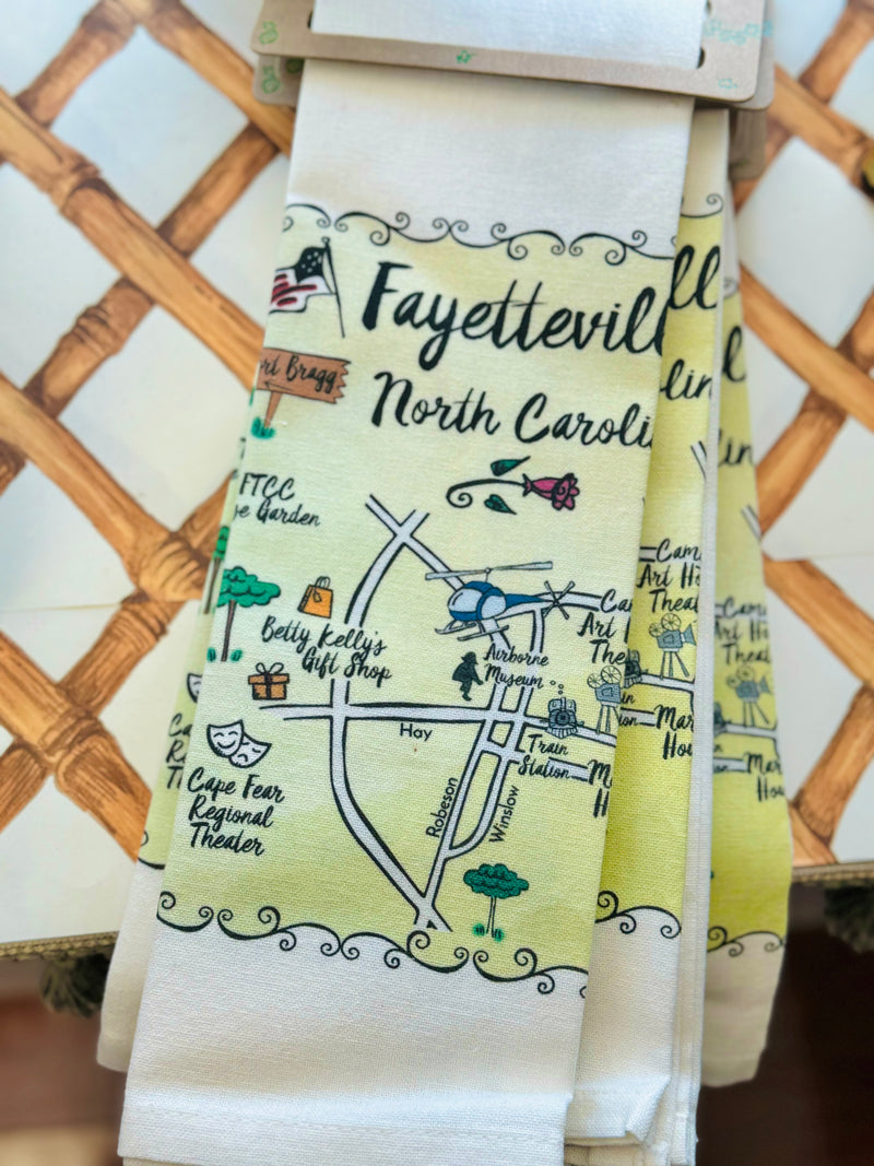 Fayetteville Tea Towel