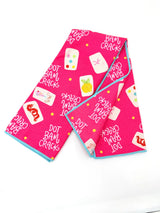 Mahjong Microfiber Tea Towel